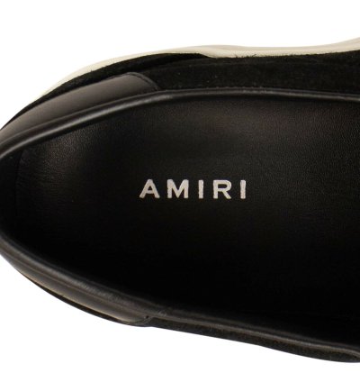 Black Suede Bandana Slip On Sneaker Size 40