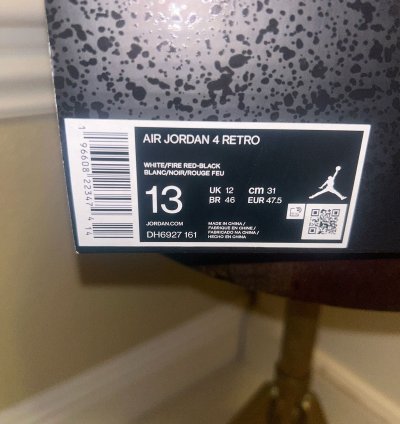 Ds Jordan 4 Red Cement