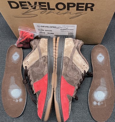 Dunk Sb Low Pro Bision 304292-226 Sz 12