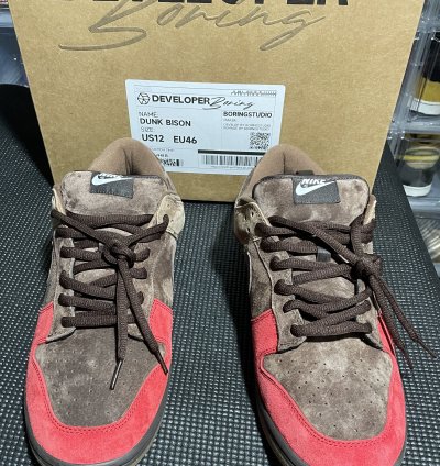 Dunk Sb Low Pro Bision 304292-226 Sz 12