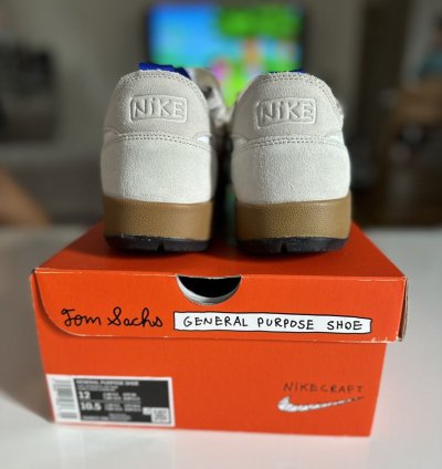 General Purpose Shoe Tom Sachs Cream - Sz 12w 10 5m
