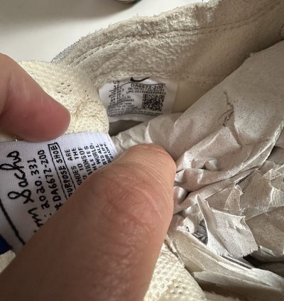 General Purpose Shoe Tom Sachs Cream - Sz 12w 10 5m