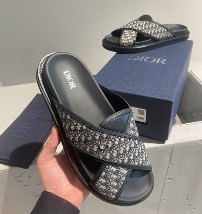 Black Week Dior Aqua Sandal Oblique Jacquard