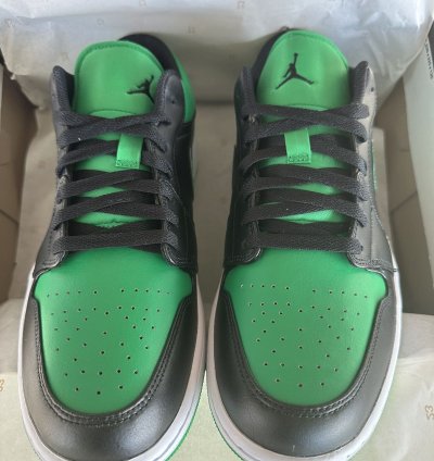 Jordan 1 Low Lucky Green