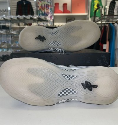 Air Foamposite One Qs Dream World - Tech Grey - Worn