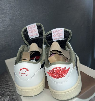 Jordan 1 Low Travis Scott Medium Olive