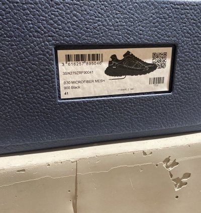 Black Week Dior B30 Sneaker Black