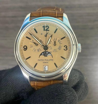 Patek Philippe Annual Calendar 5450p Salmon Annual Calendar Advanced Research