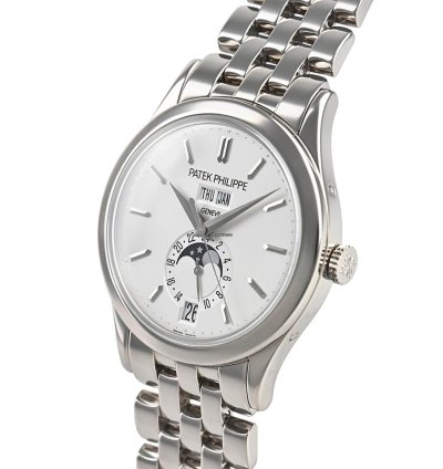 Patek Philippe Annual Calendar Automatic White Gold 38 0mm Box Papers 5396 1g-010
