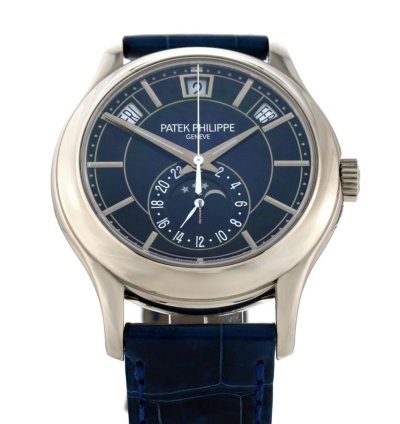 Patek Philippe Annual Calendar Blue Dial Ref 5205g