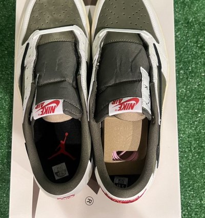 Jordan 1 Retro Low Og Sp Travis Scott Medium Olive