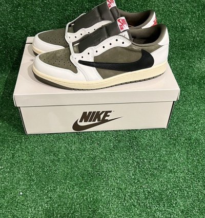 Jordan 1 Retro Low Og Sp Travis Scott Medium Olive