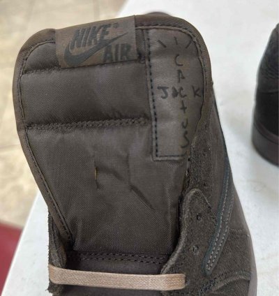 Jordan 1 Retro Low Og Sp Travis Scott Velvet Brown