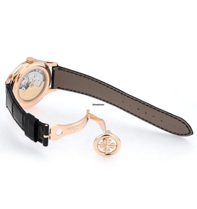 Patek Philippe Annual Calendar Carrender 5205r-010 Used Mens Leather Strap Not Included Buckle Included