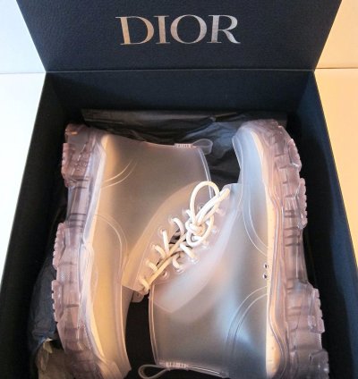 Bnib Ss20 Clear Translucent Transparent Boots