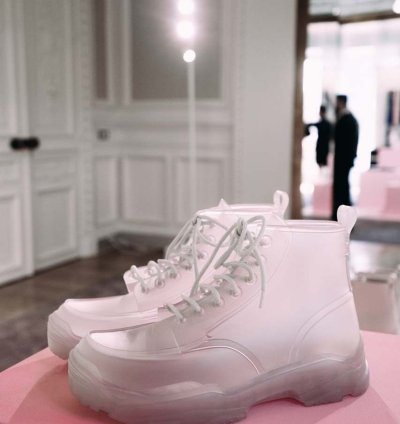 Bnib Ss20 Clear Translucent Transparent Boots