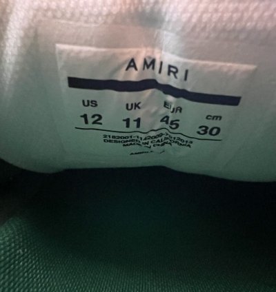 Bnwt Amiri Skel Low Sneaker