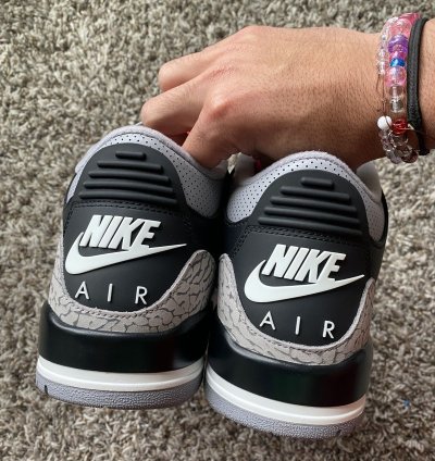 Jordan 3 Black Cement 2024 New