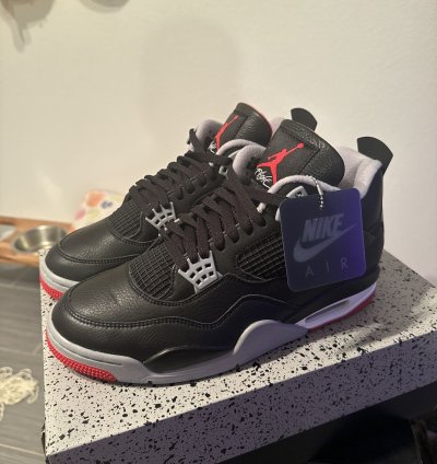 Jordan 4 Bred Reimagined