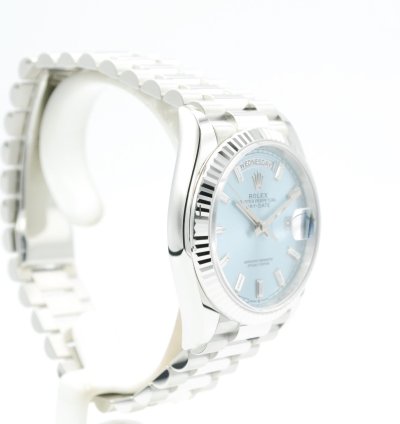 Rolex Day-date 128236 Ice Blue Diamond Unworn Nl