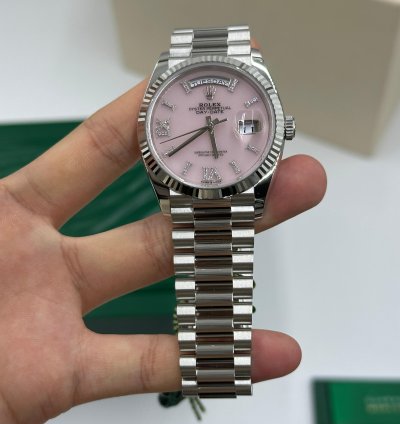 Rolex Day-date 128236 Pink Roman