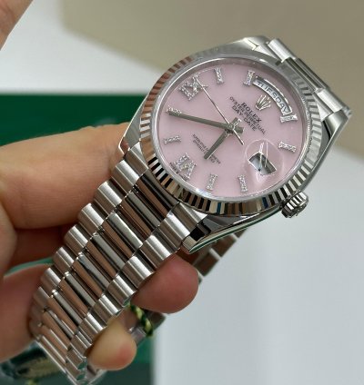 Rolex Day-date 128236 Pink Roman