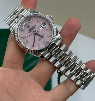 Rolex Day-date 128236 Pink Roman