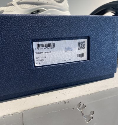 Bnwt Dior B22 Reflective White