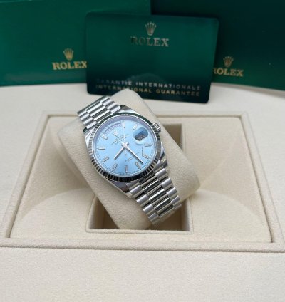 Rolex Day-date 128236a Ice Blue