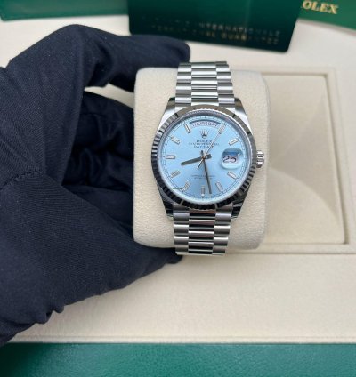 Rolex Day-date 128236a Ice Blue