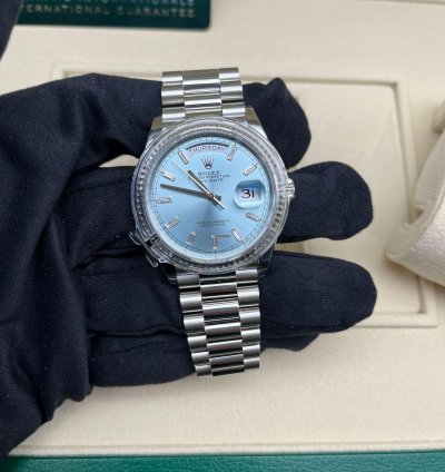 Rolex Day-date 128236a Ice Blue