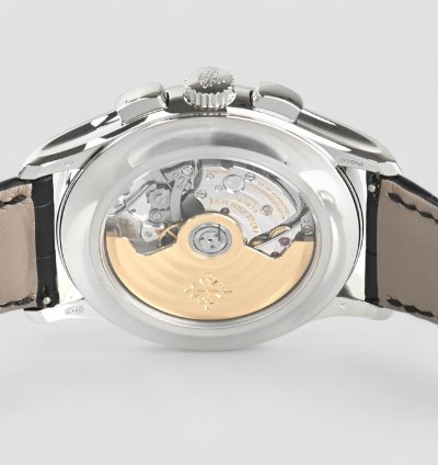 Patek Philippe Annual Calendar Chronograph 5905p Calendar Platinum Black Dial