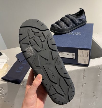 Bnwt Dior Oblique Nylon Slipper