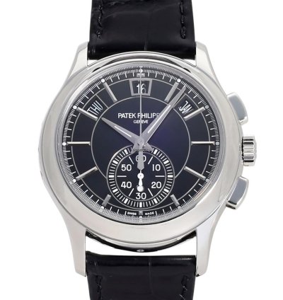 Patek Philippe Annual Calendar Chronograph 5905p-010 Automatic Platinum Good