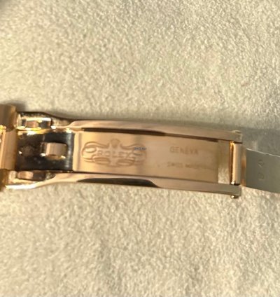 Rolex 17913885ib8313 Gold Meteorite With Diamonds