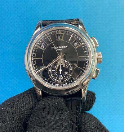 Patek Philippe Annual Calendar Chronograph 5905p-010 Black Annual Calendar Chronograph