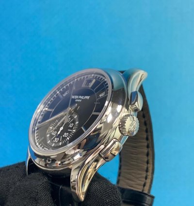 Patek Philippe Annual Calendar Chronograph 5905p-010 Black Annual Calendar Chronograph