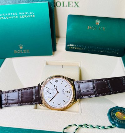 Rolex 1908 2025 New 1908 Yellow Gold White Dial