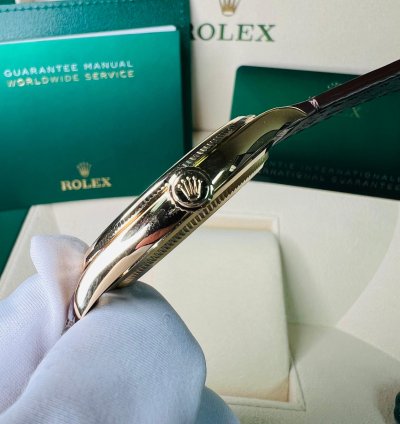 Rolex 1908 2025 New 1908 Yellow Gold White Dial