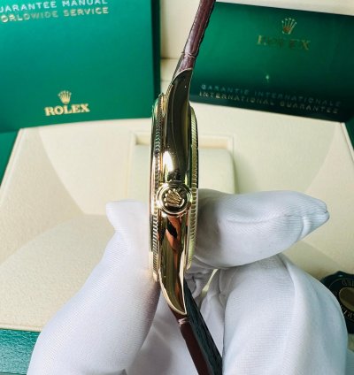 Rolex 1908 2025 New 1908 Yellow Gold White Dial
