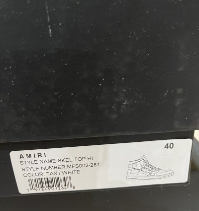 Bone Sneaker Hi Top
