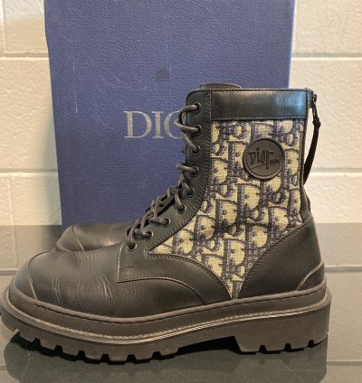 Boots Dior Black Beige