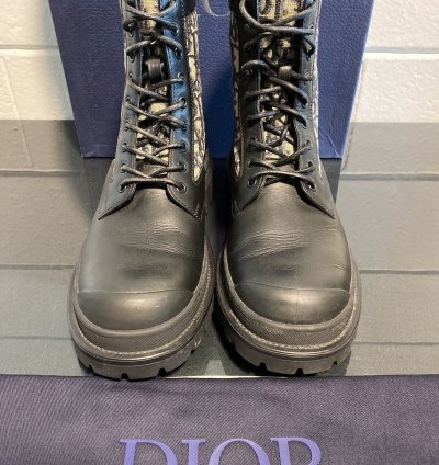 Boots Dior Black Beige