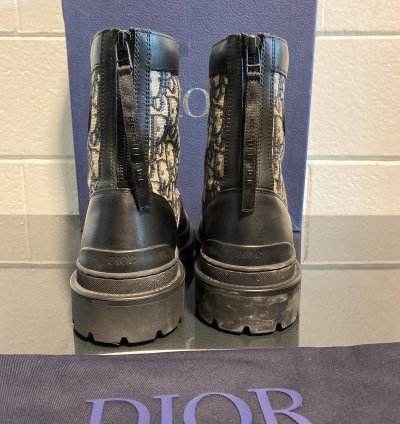 Boots Dior Black Beige