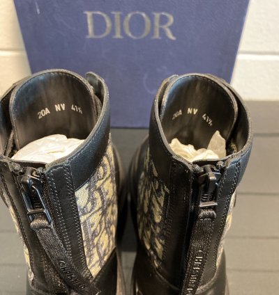 Boots Dior Black Beige