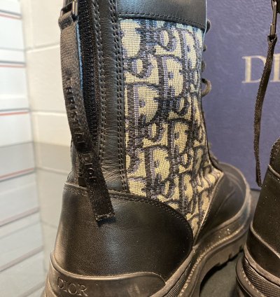Boots Dior Black Beige