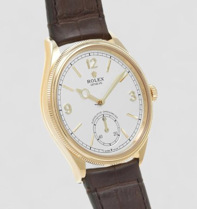 Rolex 1908 18k Yellow Gold 39 Mm