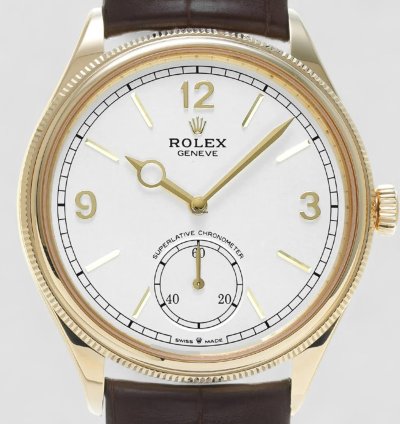 Rolex 1908 18k Yellow Gold 39 Mm