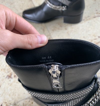 Boots With Chain Detail
