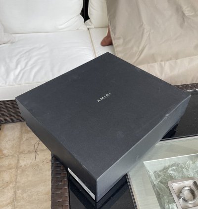 Brand New Amiri Bandana Buckle Boots Cowboy